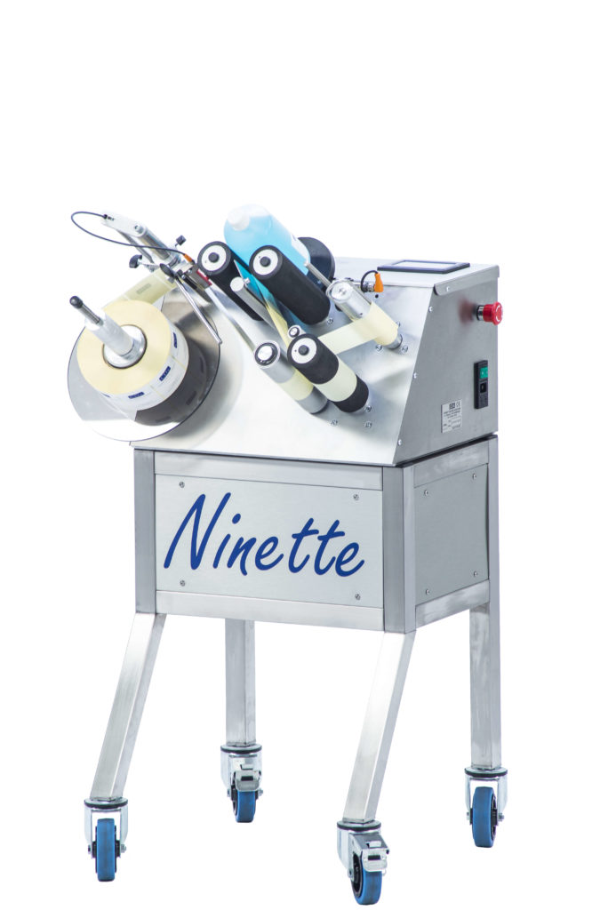 Ninette 1 – Etikettmaskin til sylindriske produkter