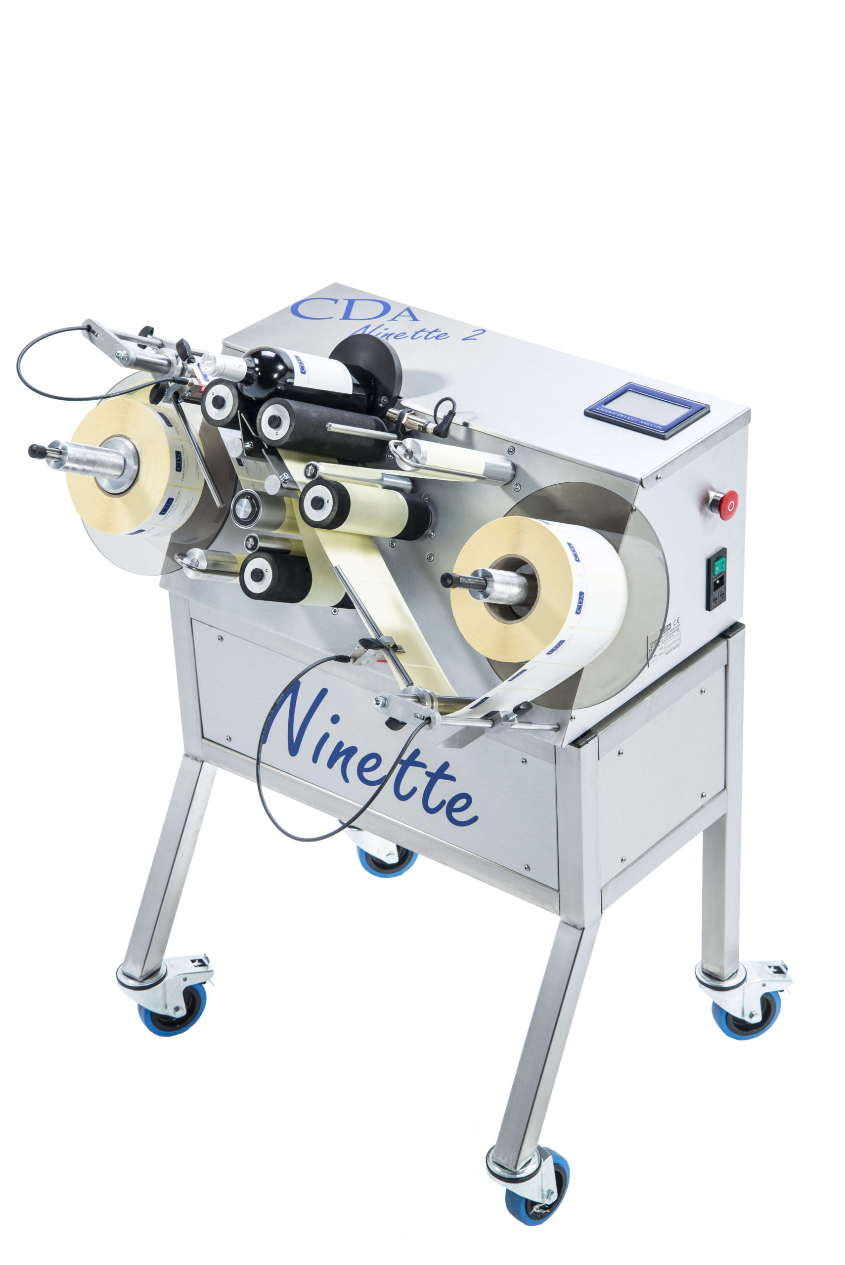 Ninette 2 – Etikettmaskin til sylindriske produkter